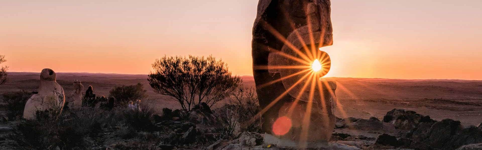Broken hill sunrise