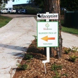 APO Reception Sign