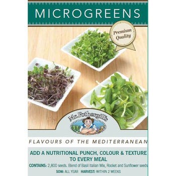 Microgreens Flavours of the Mediterranean - seed