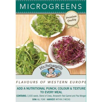 Microgreens Flavours of Western Europe - seed