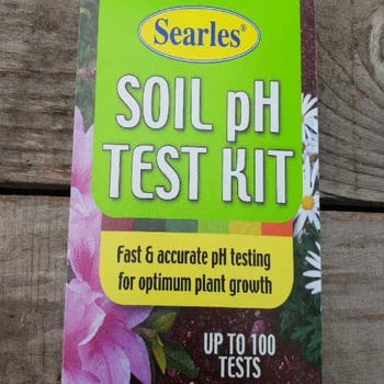 Soil pH test kit